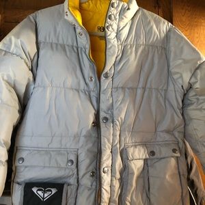 Roxy snowboarding jacket- reversible